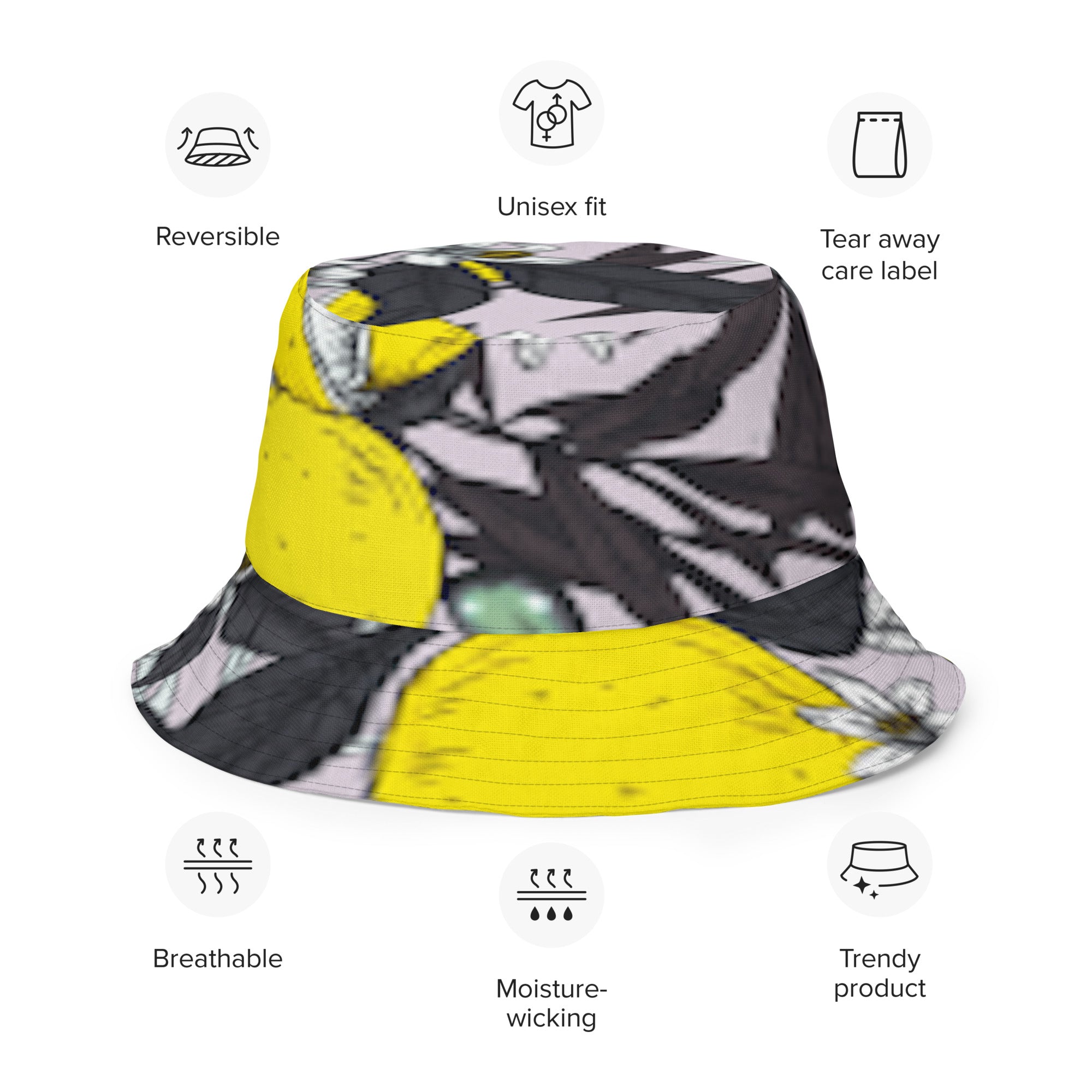 FZ Unisex Reversible bucket hat - FZwear