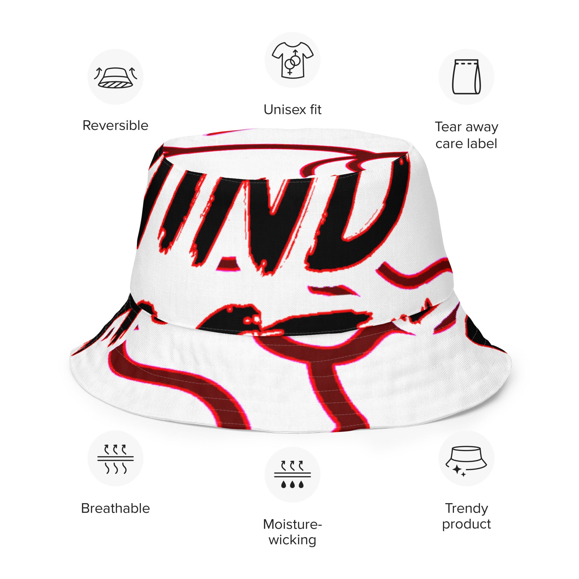 FZ Unisex Reversible bucket hat - FZwear