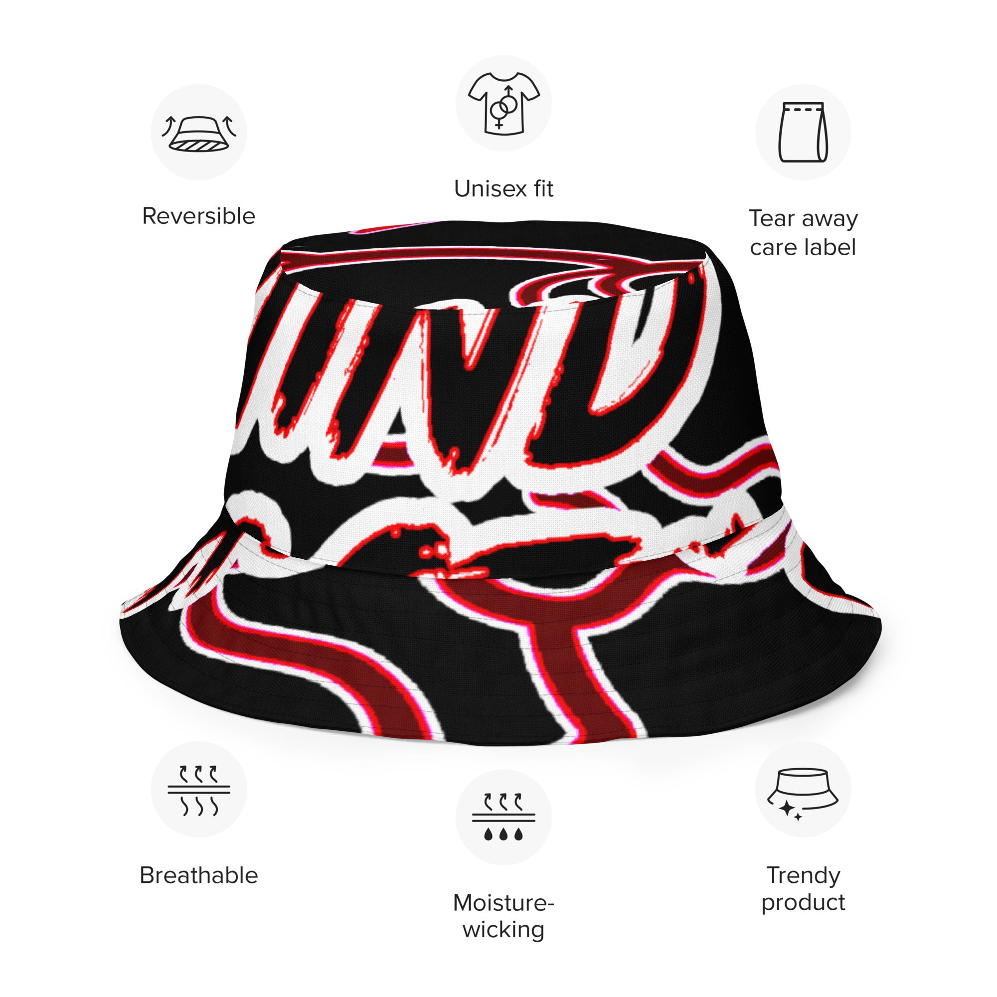 FZ Unisex Reversible bucket hat - FZwear