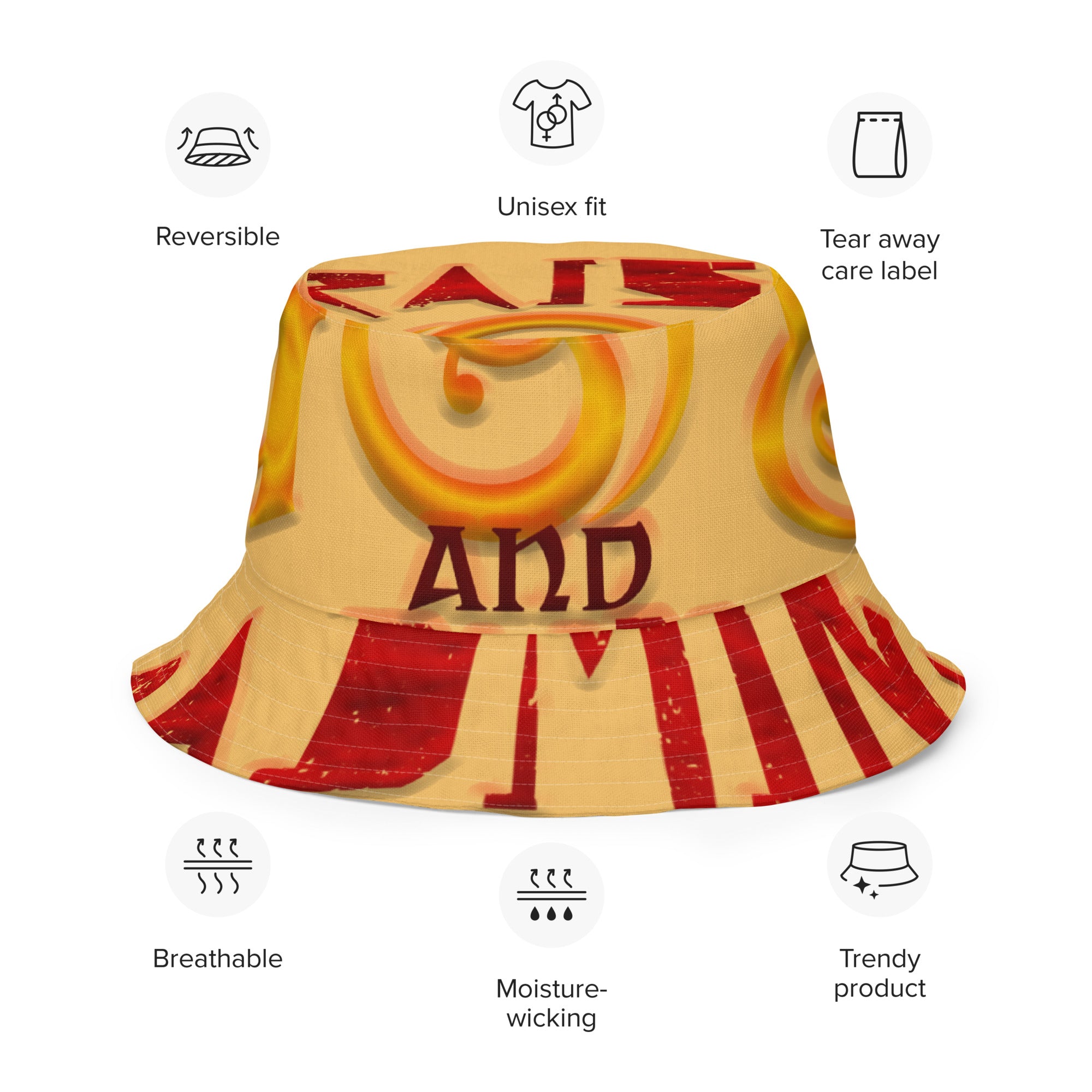 FZ Unisex Reversible bucket hat - FZwear