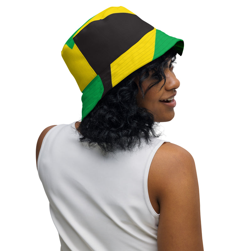 FZ Unisex Reversible Yaad bucket hat - FZwear