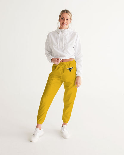 yellow zone women's track pants