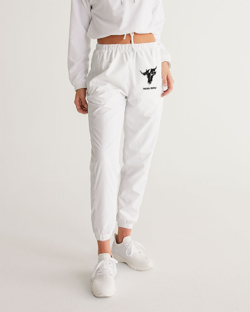 the white  bull women's track pants