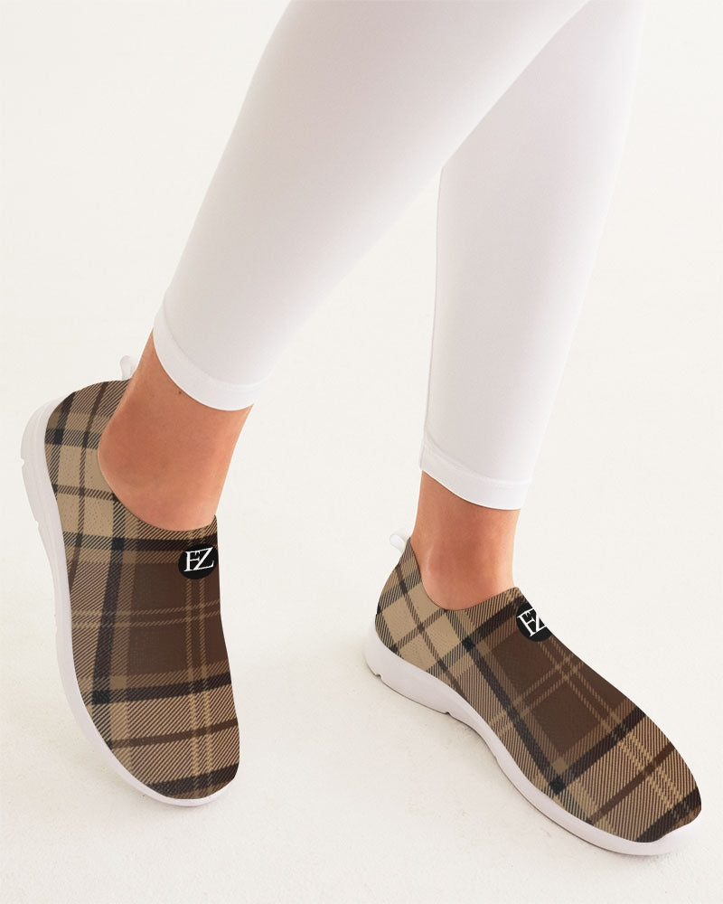 fz plaid women's slip-on flyknit shoe