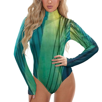 FZ Women's Turtleneck Long Sleeve Bodysuit - FZwear