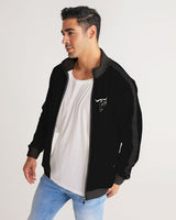 bull men's stripe-sleeve track jacket