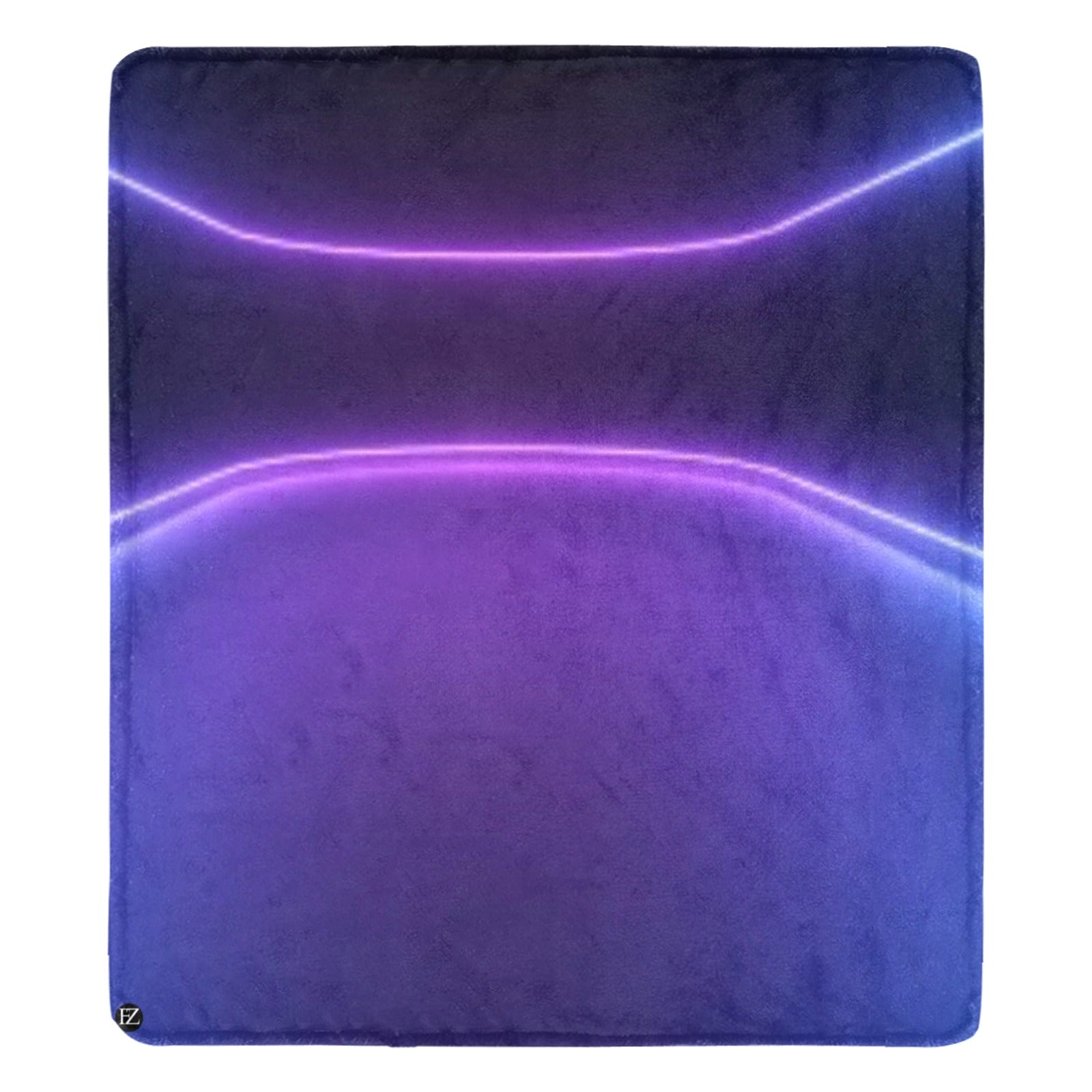 fz purple tye blanket ultra-soft micro fleece blanket 70"x80"