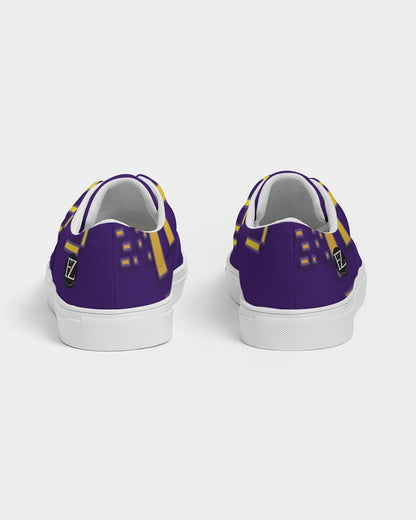 purple flite women's lace up canvas shoe
