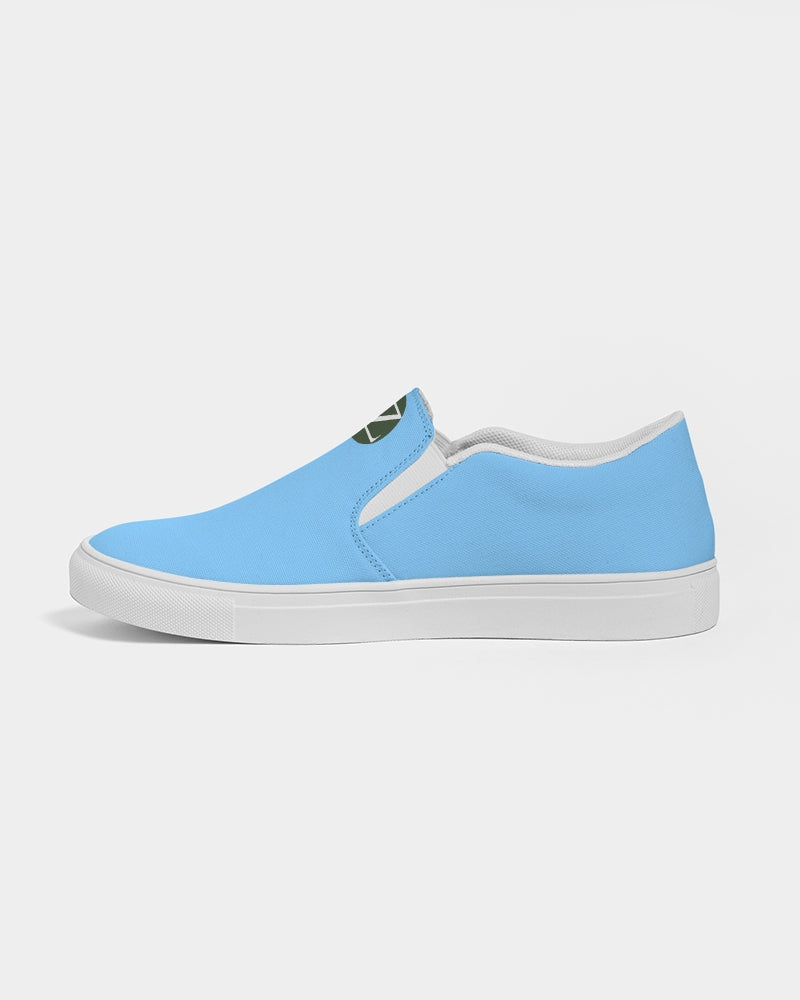 blue sky zone women's slip-on canvas shoe