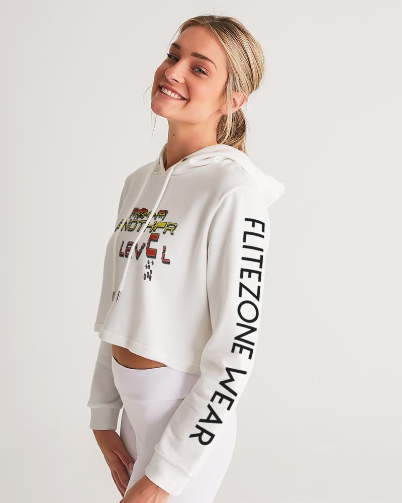 flite level women's cropped hoodie