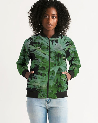 the bud - darker shade women's bomber jacket