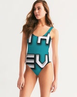 blue sky women's one-piece swimsuit