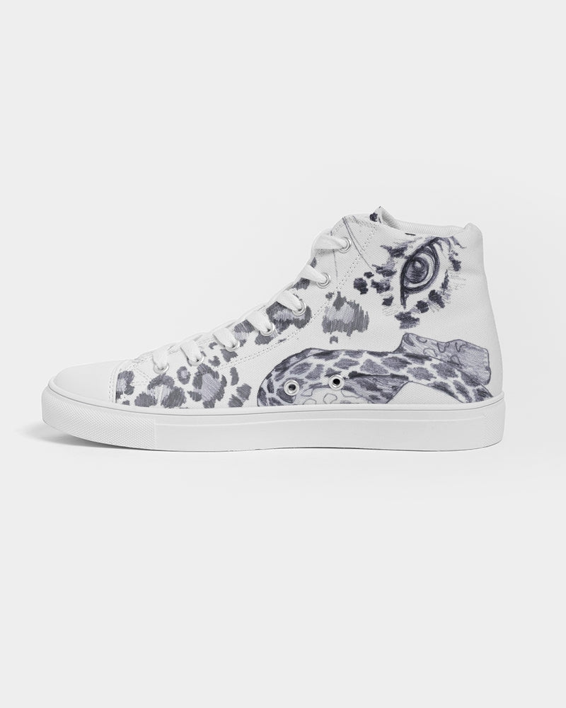 custom flite men's hightop canvas shoe