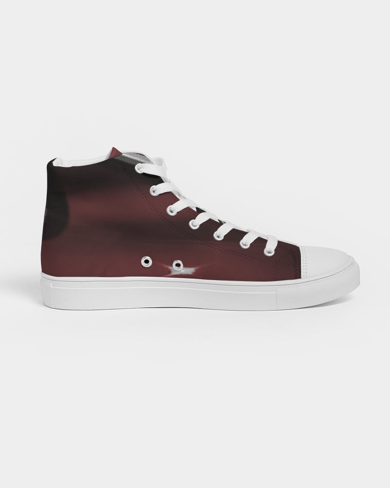 the zone circle men's hightop canvas shoe