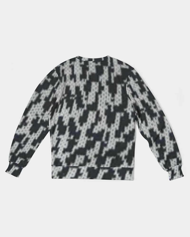 fzwear abstract men's classic french terry crewneck pullover