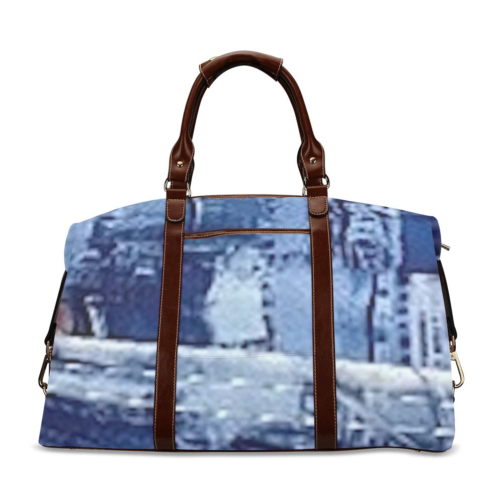 fz denim travel bag flight bag(model 1643)