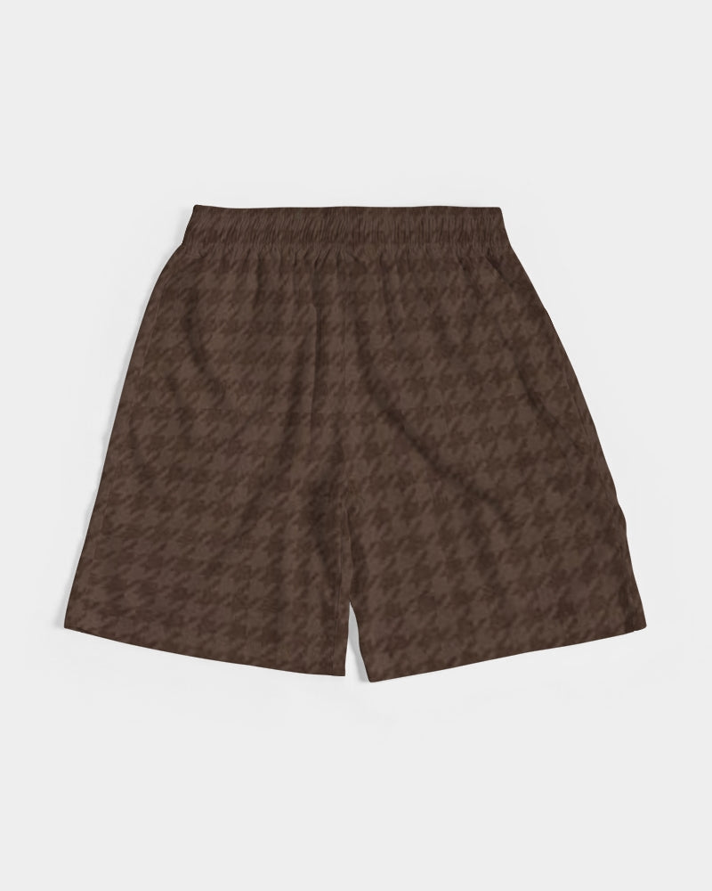 fz plaid men's jogger shorts