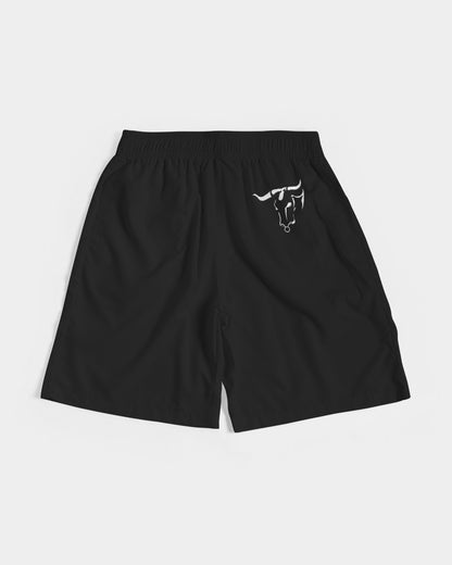 smokin black men's jogger shorts