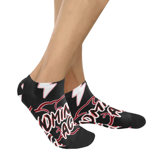 fz men's mind ankle socks one size / fz mind socks - black men's ankle socks