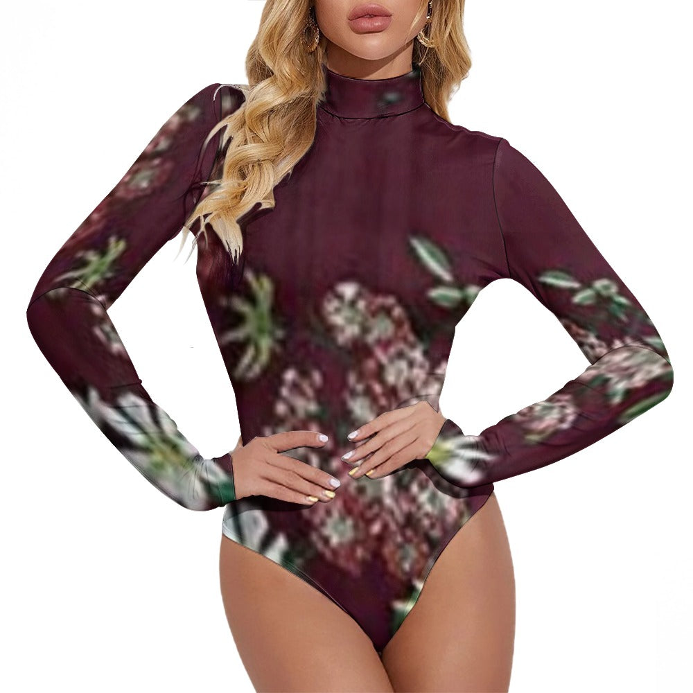 FZ Women's Turtleneck Long Sleeve Bodysuit - FZwear