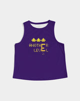 purple flite reloaded women's cropped tank