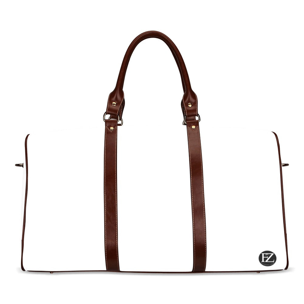 fz original wear travel bag one size / fz wear travel bag-white travel bag (brown) (model 1639)