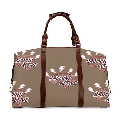 fz mind travel bag one size / fz mind travel bag - brown flight bag(model 1643)