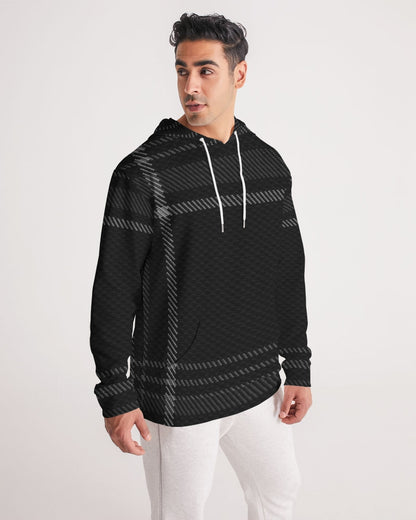 plaid flite too men's hoodie