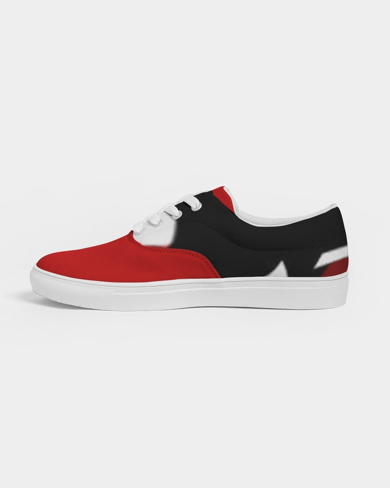 red zone women's lace up canvas shoe