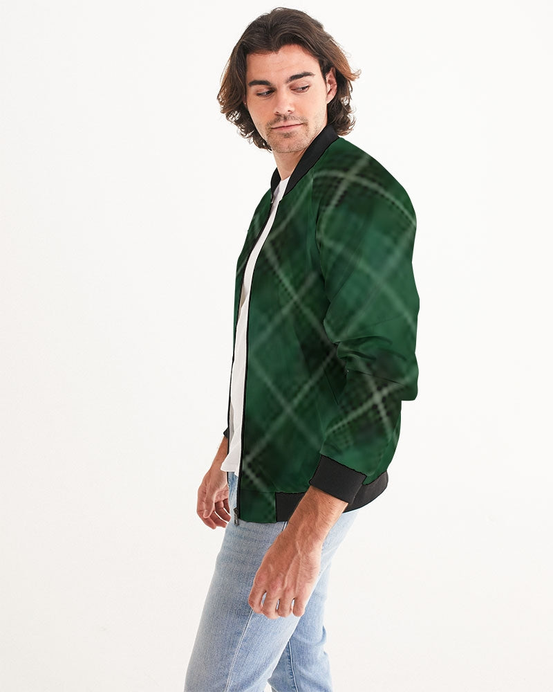 fzwear plaid men's bomber jacket