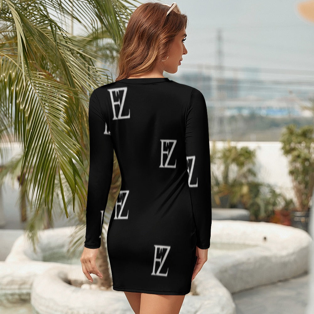 FZ Women's Long Sleeve Slim Dress - FZwear