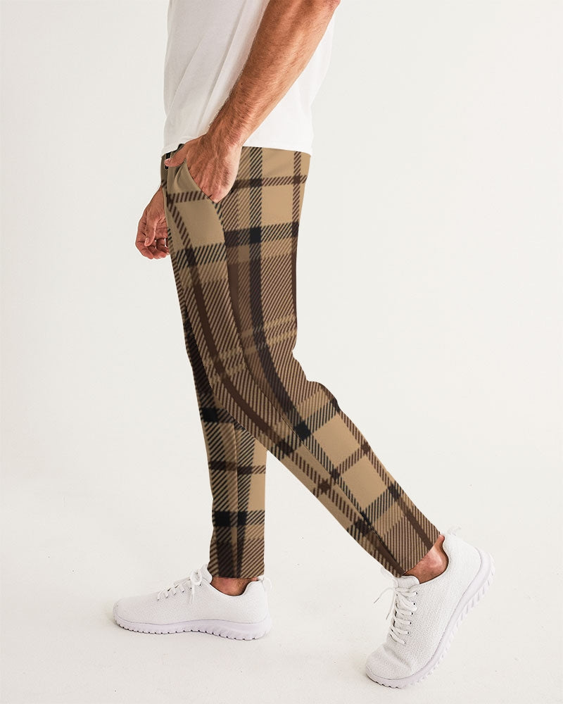 fz plaid men's joggers