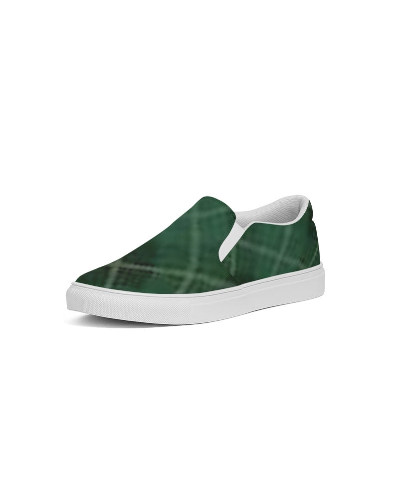 fzwear plaid women's slip-on canvas shoe