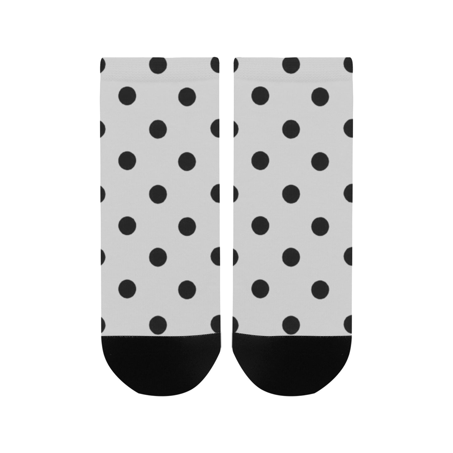 fz women's dot ankle socks one size / fz dot socks - grey women's ankle socks