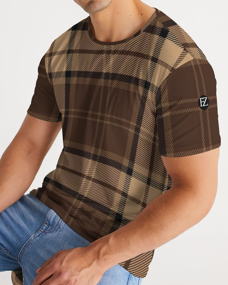 fz plaid men's tee