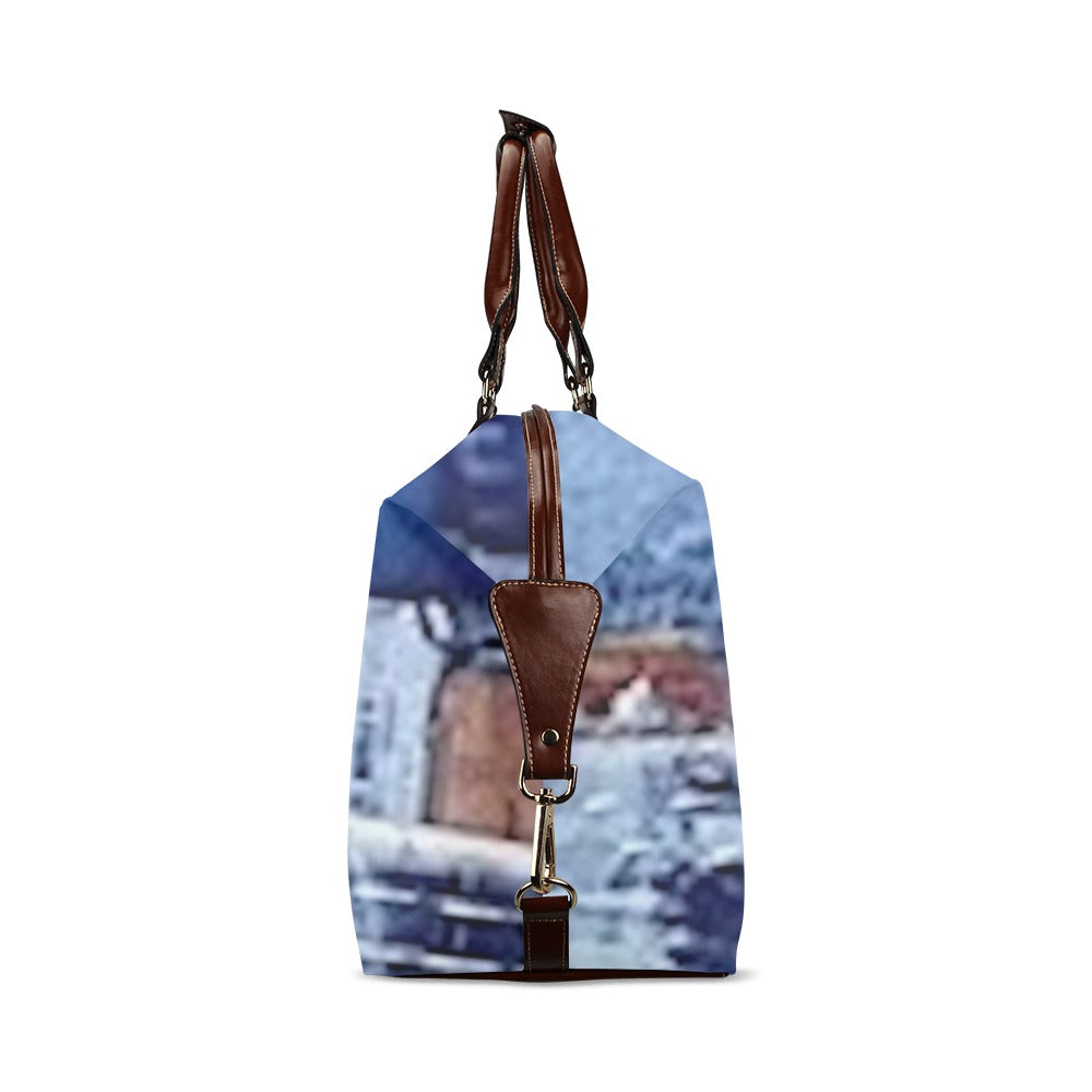 fz denim travel bag flight bag(model 1643)
