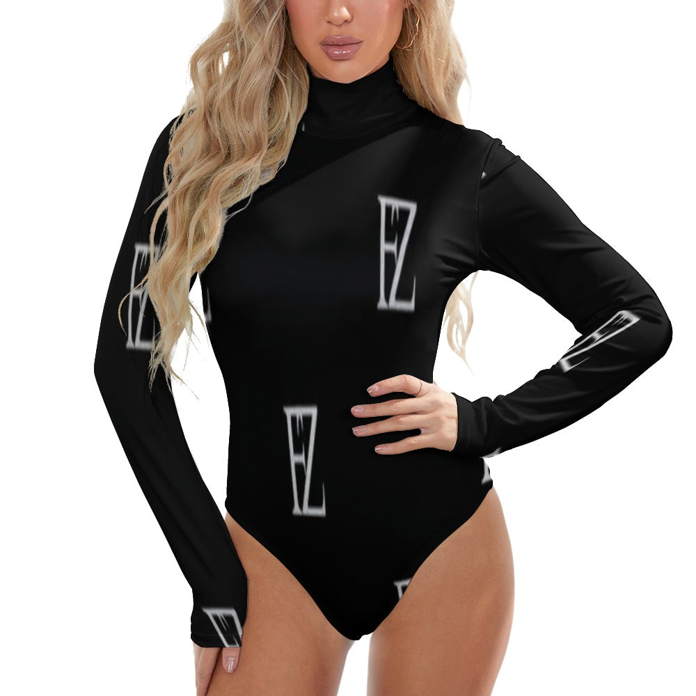 FZ Women's Turtleneck Long Sleeve Bodysuit - FZwear