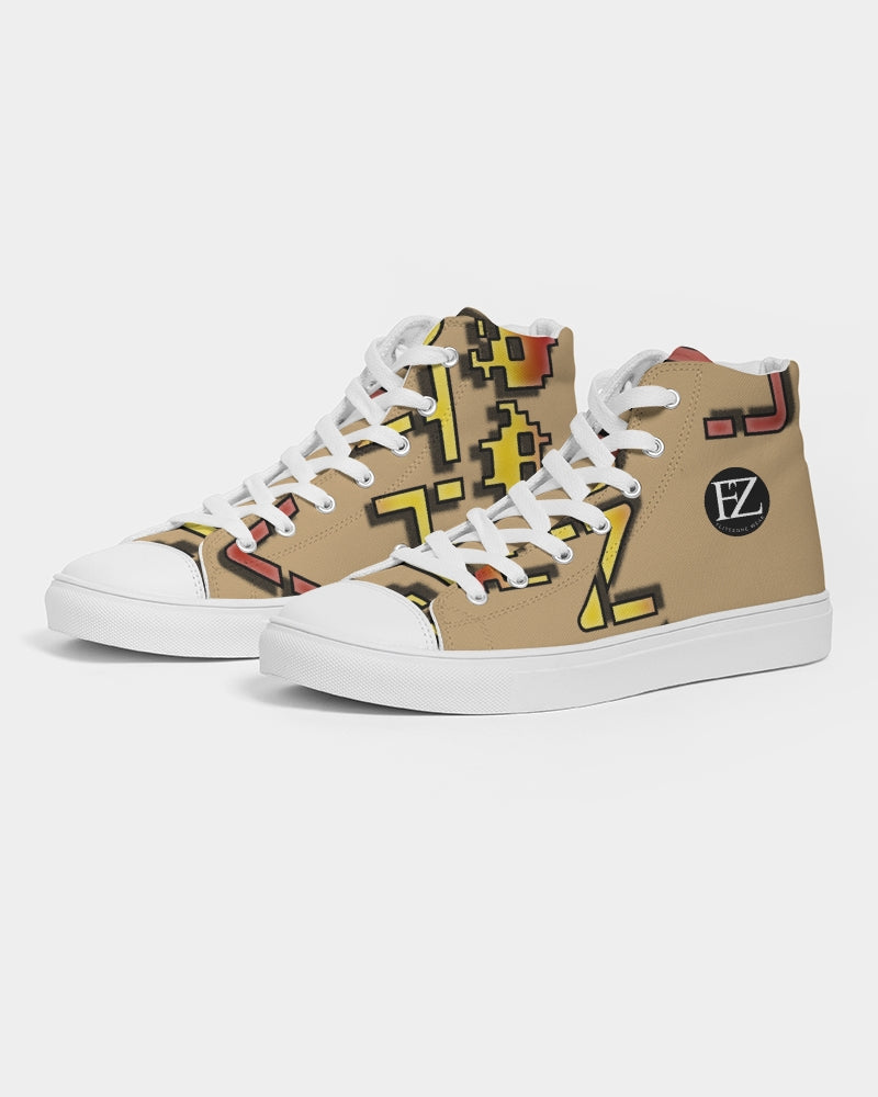 grounded flite men's hightop canvas shoe