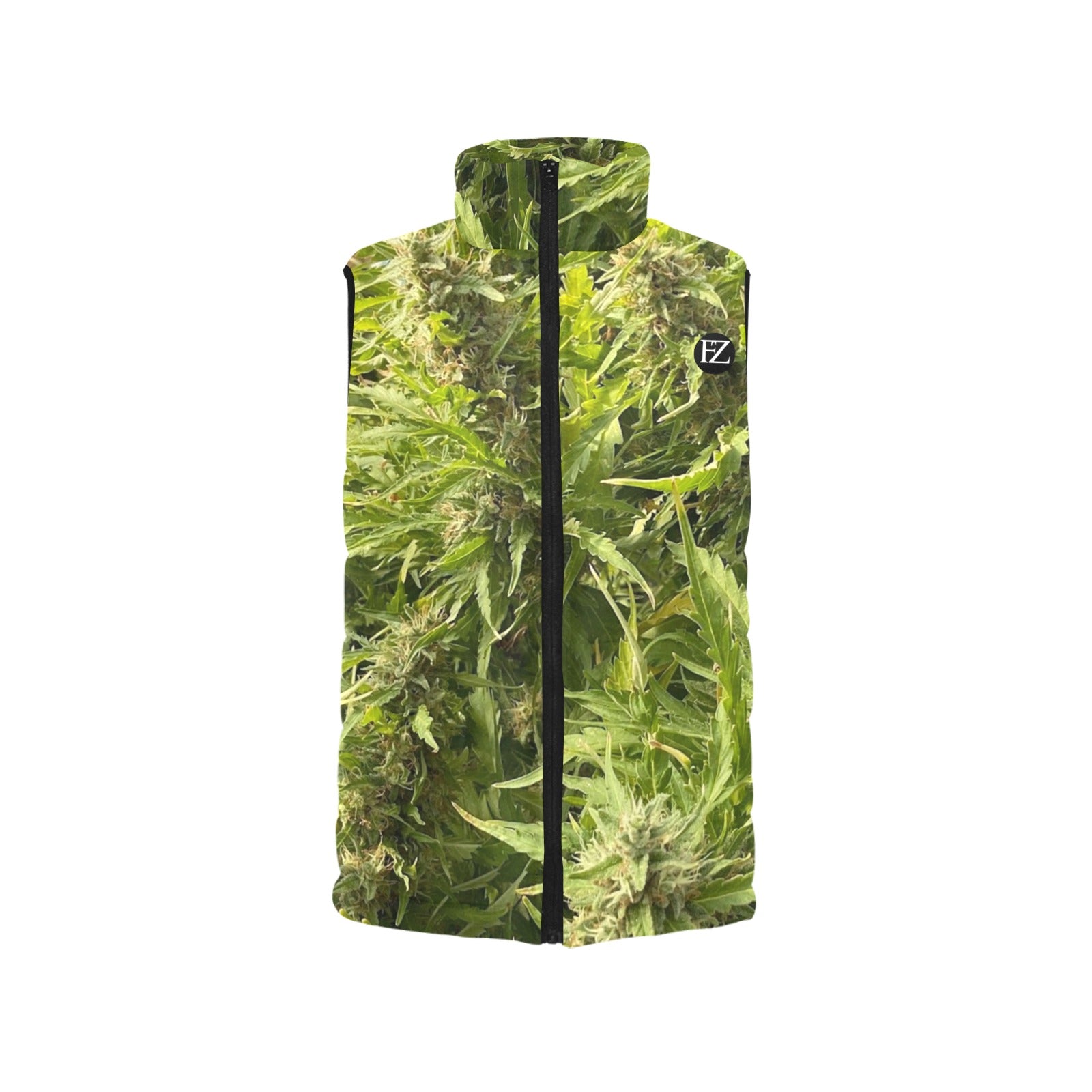 FZ  Women's Puff Jacket Weed Vest - FZwear
