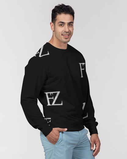 fz original zone men's classic french terry crewneck pullover