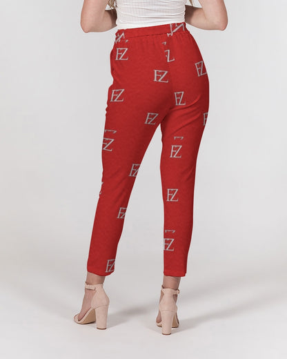 FZ ORIGINAL RED 2 Women's Belted Tapered Pants - FZwear