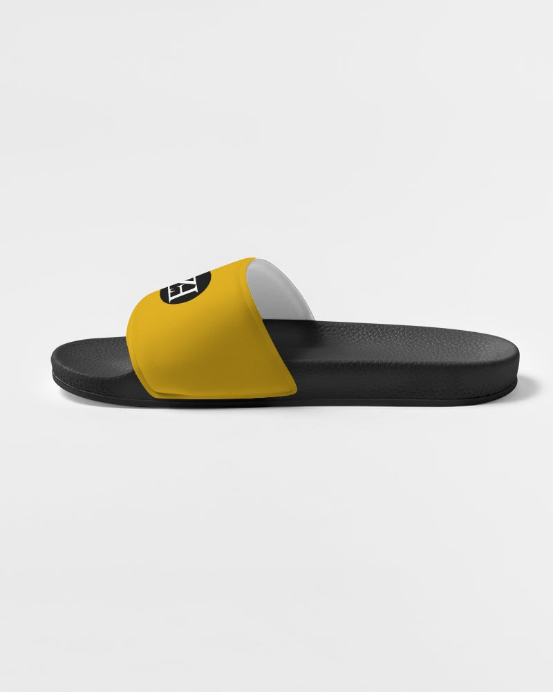yellow zone men's slide sandal