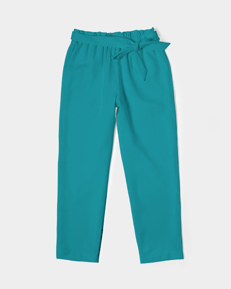 fz blue zone women's belted tapered pants