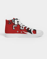 fire zone men's hightop canvas shoe