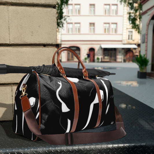 fz bull designer travel bag 20" x 12" / black
