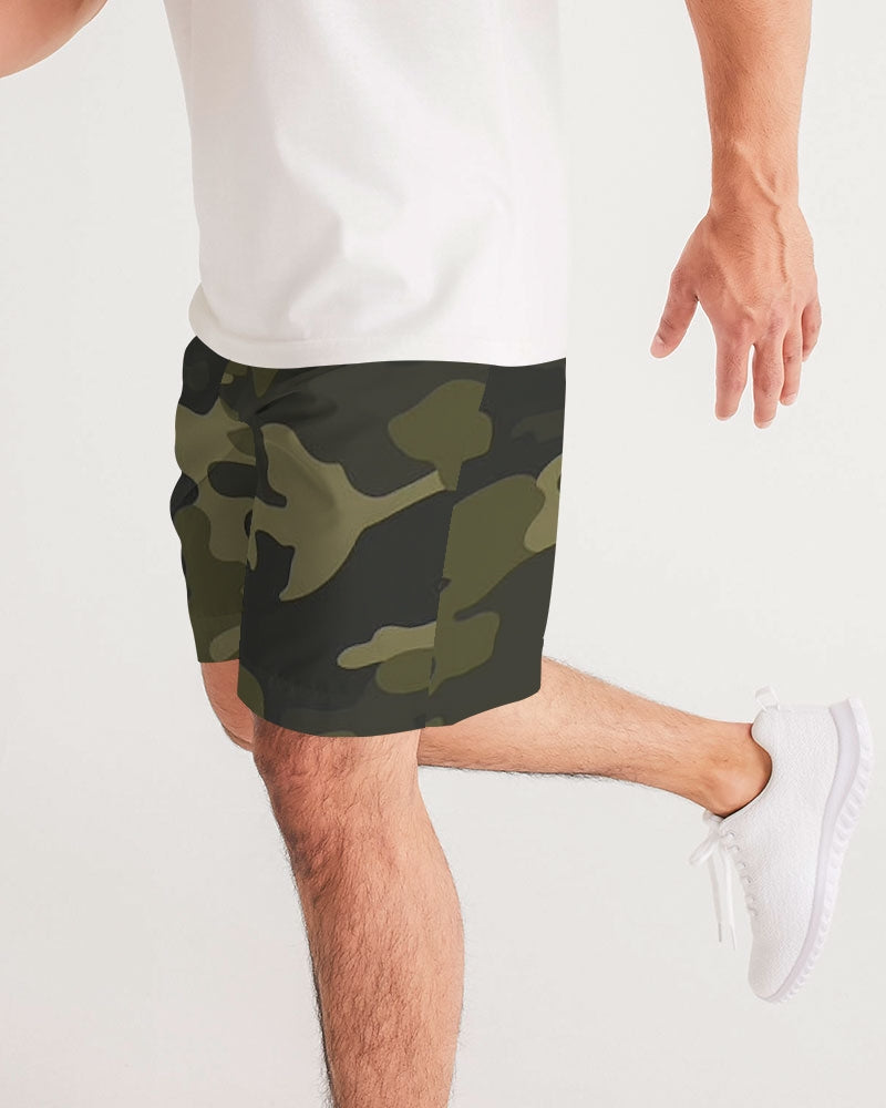 darker shade men's jogger shorts