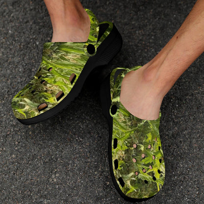 fz unisex sandals - weed custom print adults clogs