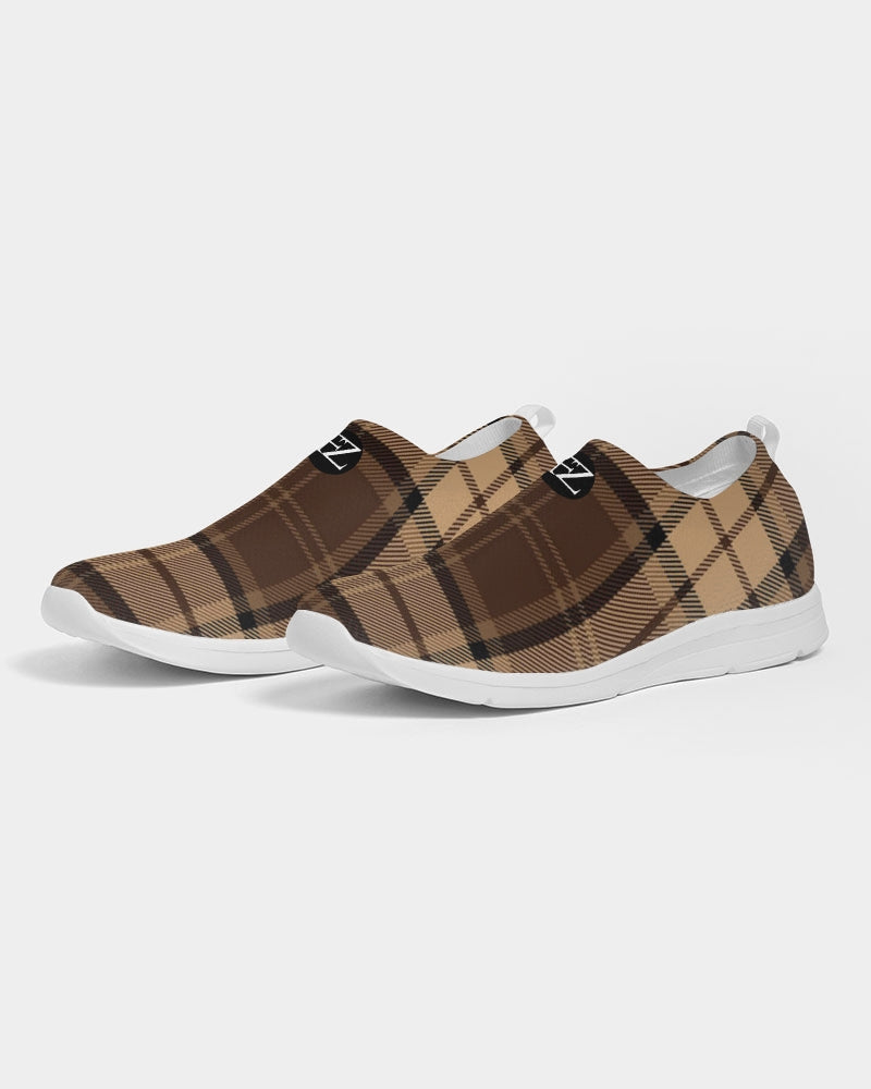 fz plaid women's slip-on flyknit shoe