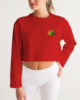 red zone women's cropped sweatshirt