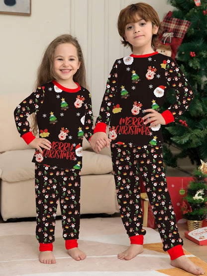 FZ Child Santa Claus printed christmas pajamas (children's version) - FZwear